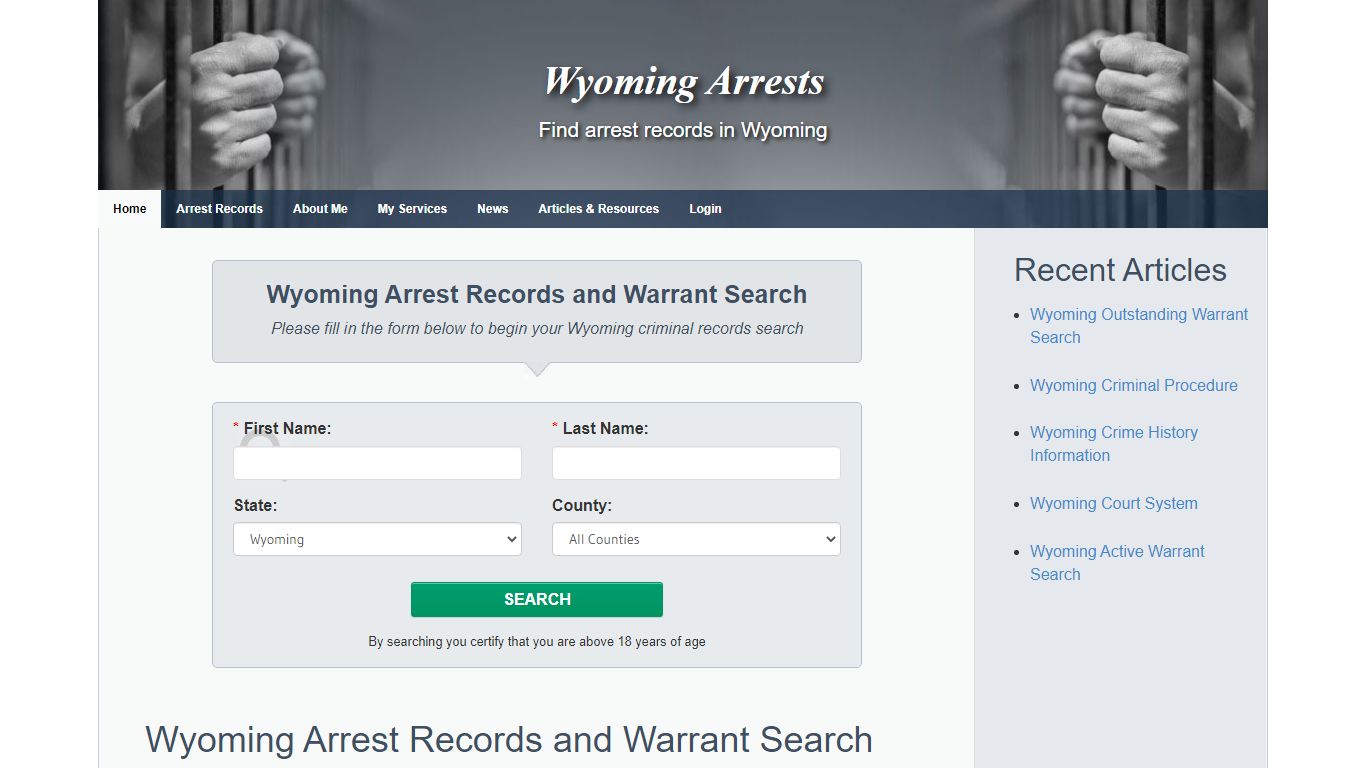 Wyoming Arrests